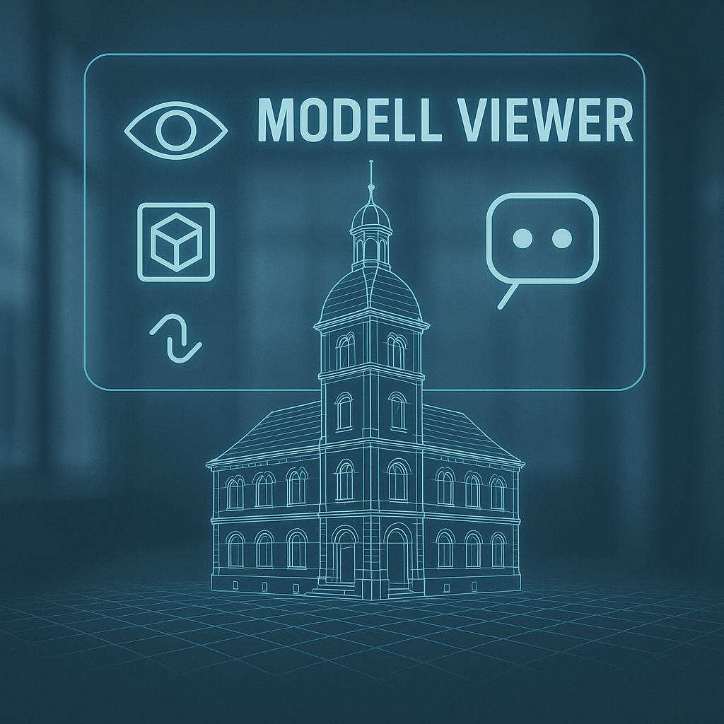 Model viewer of the platform